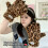 Fashionable Winter Gloves Lovely Leopard Pattern-light leopard 7
