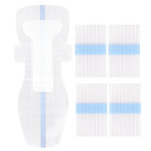 Water Resistant Swimming Sanitary Pad with Wing Adhesive Swim Sanitary Patches for Women Swimming Pool Beach Activity Private Patches for Women