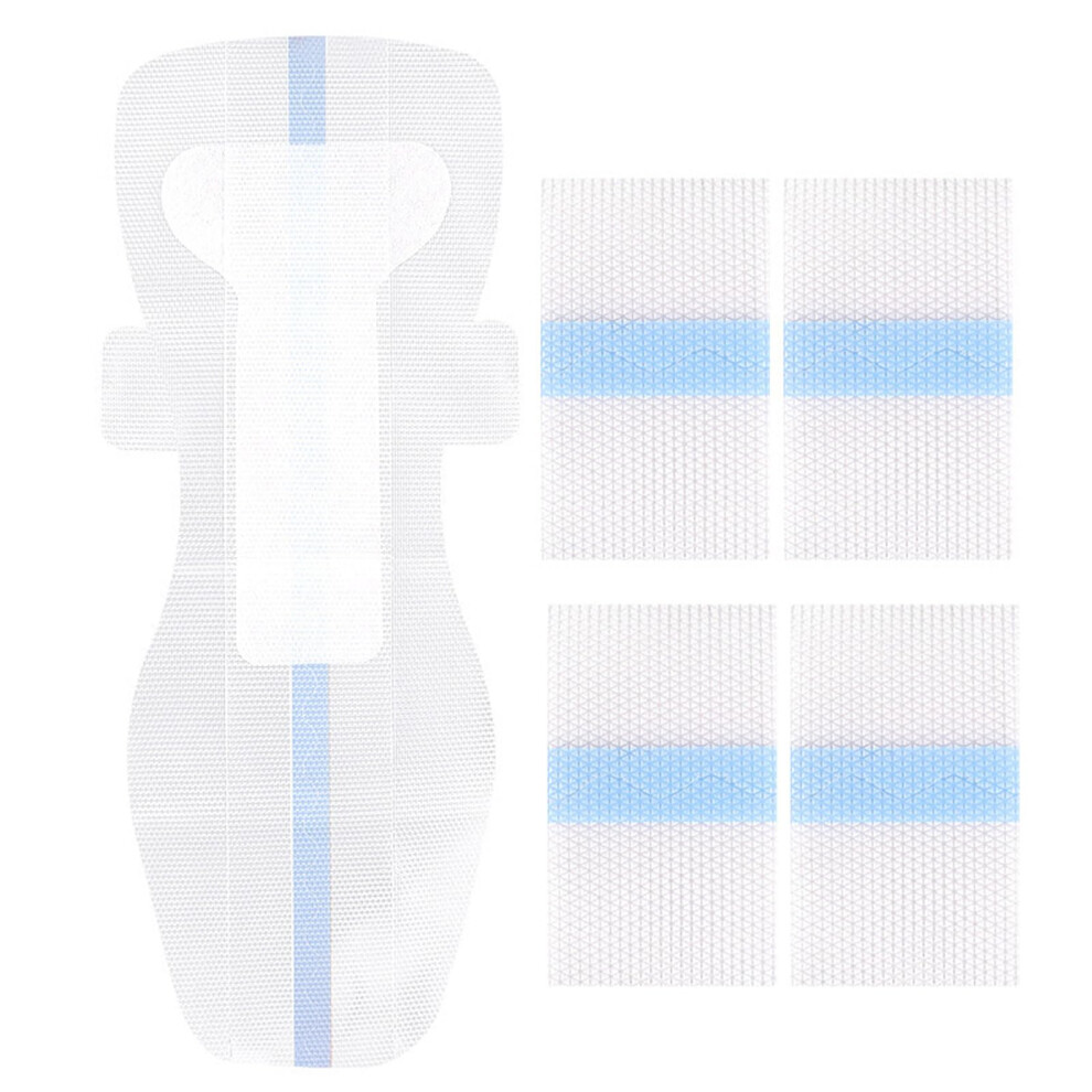 Water Resistant Swimming Sanitary Pad with Wing Adhesive Swim Sanitary Patches for Women Swimming Pool Beach Activity Private Patches for Women