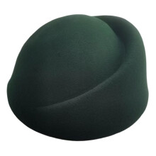 British Stewardess Beret Hat British Hat Everyday Fashion-Green