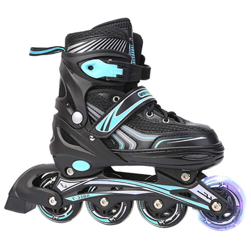 Four Round Roller Inline Skates – DOT Certified Aluminium Frame, ABEC7 Bearings