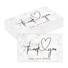 50 Pcs Thank You Cards with Envelopes, Thankyou Card Multipack, Elegant Appreciation Note Cards for Business, Wedding and  Gratitude Messages