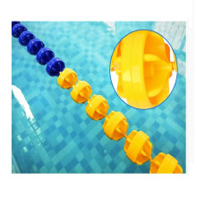 Safety Lead for Swimming Pools, 8 Two Tone Floating Buoys (15m, MultiColored)