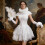 Unisex Polyester False Collar Set Neck Wrap Cosplay-white suit 6