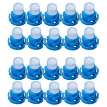 20pcs Car Dashboard Instrument Base Light Lamp T4.2 COB Car Corner Dashboard Bulb DC12V Lamp