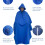 Wasserdichter Poncho-Überzug für Rollstühle Blue 5