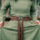 Fantasy Themed Metal Belt Long Wrap Costume Accessory-bronze 3