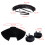Detachable Collar Set Practical Polyester-White accordion shaw 4