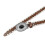 Gothic Black Eyelet Detailed Adjustable Waist Strap For-brown 4