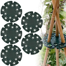 5 Pcs Wigwam Cane Grips for Climbing Plants, Runner Beans, Sweet Pea