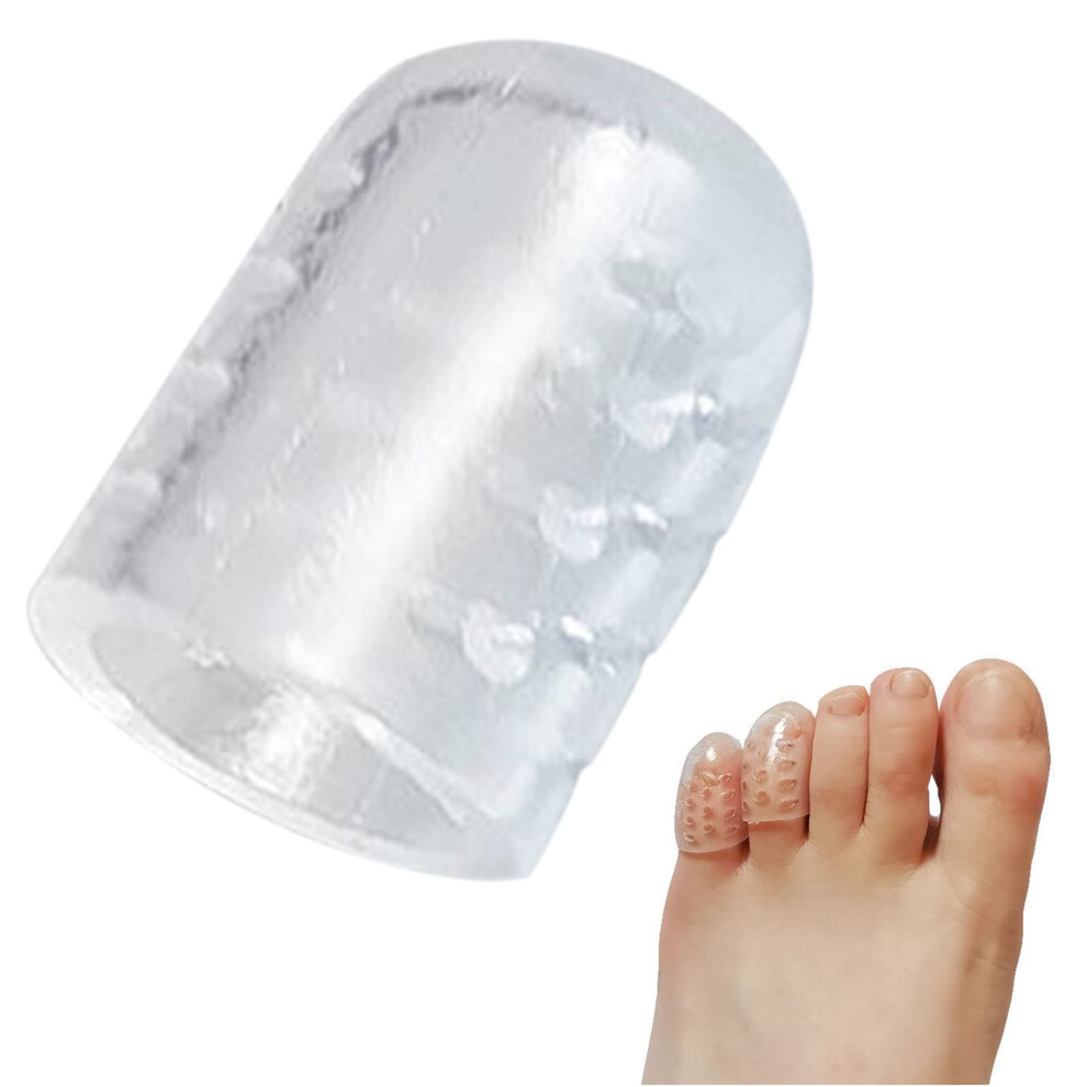 Silicone AntiFriction Toe Protector  10pc for Corns, Blisters and Pain Relief