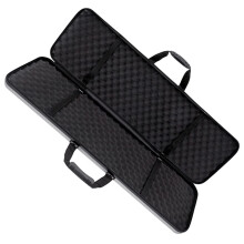 Hard Weapon Case with Egg Cotton Lining, Rifle Hard Case, Storage Box 100CM Silver