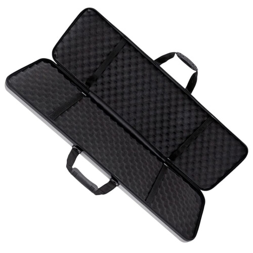 Hard Weapon Case with Egg Cotton Lining, Rifle Hard Case, Storage Box 100CM Silver
