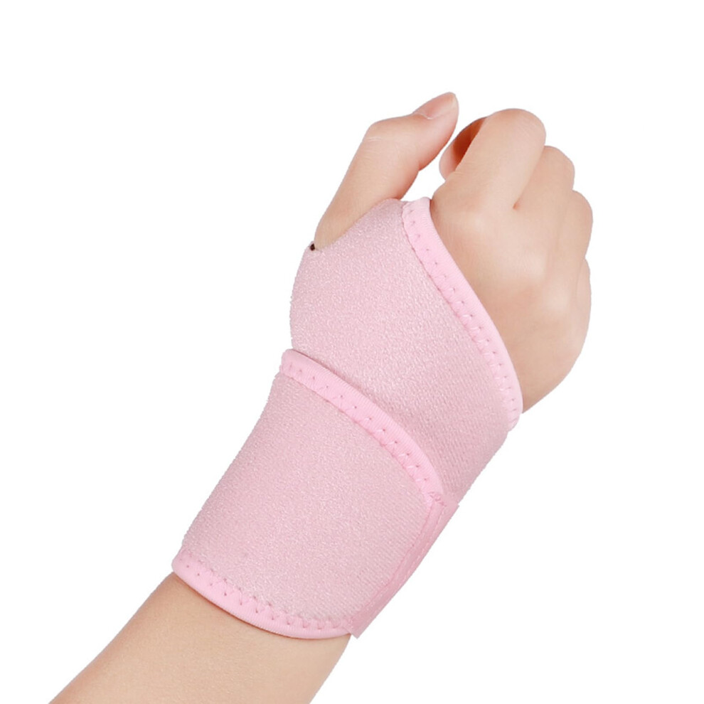 Wrist And Thumb Brace Adjustable Wrist Compression Wrap Elastic Breathable Fitness Wrist Brace For Gym Workout AA