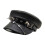 Stylish PU Beret Hat with Punk Rived Studded Decorative-3 1