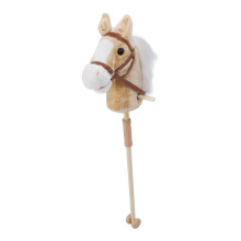 Horse Head Rod Toy, Balance Development Horse Stick Toy for Toddlers, Indoor and Outdoor (Yellow)