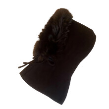 Stylish Cap Beanies Warm Trapper Hat Warm Hat Unisex-Black
