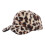 Leopard Print Baseball Cap Thick Plush Hat for Winter Warmth-5 1