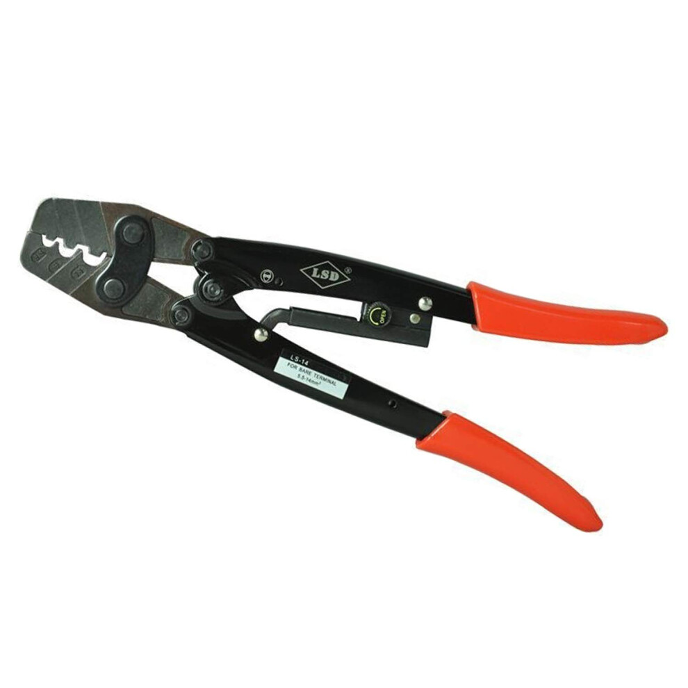 Crimping Tool For Copper Pipe Connections, Crimping Pliers For Noninsulated Cable Lugs 5.514Mm, Hand Tool With Strength And Good Toughness. 9412369729354