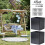 Aesthetic Lshaped, adjustable post protectors for maximum durability on wooden posts (4 pieces) 4