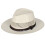 Foldable Straw Braid Bucket Hat With Breathable-Milky white 1