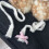 Deer Pattern Earmuffs Soft Plush Ear Protectors For-Bow tie 5