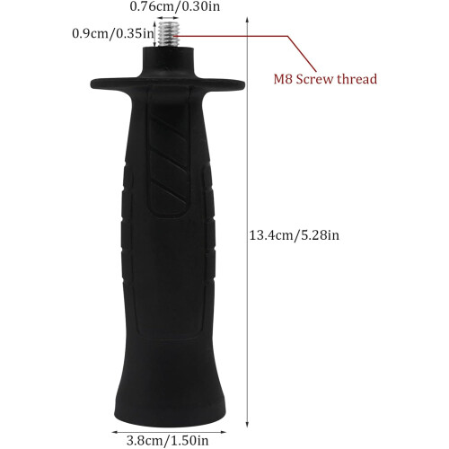 Angle Grinder Side Handle M8 NonSlip Auxiliary Comfortable Replacement 1