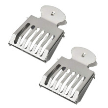 2Pcs Stainless Steel Beekeeping Queen Catcher Cage Marking Clip Beekeeper Ref: 1214