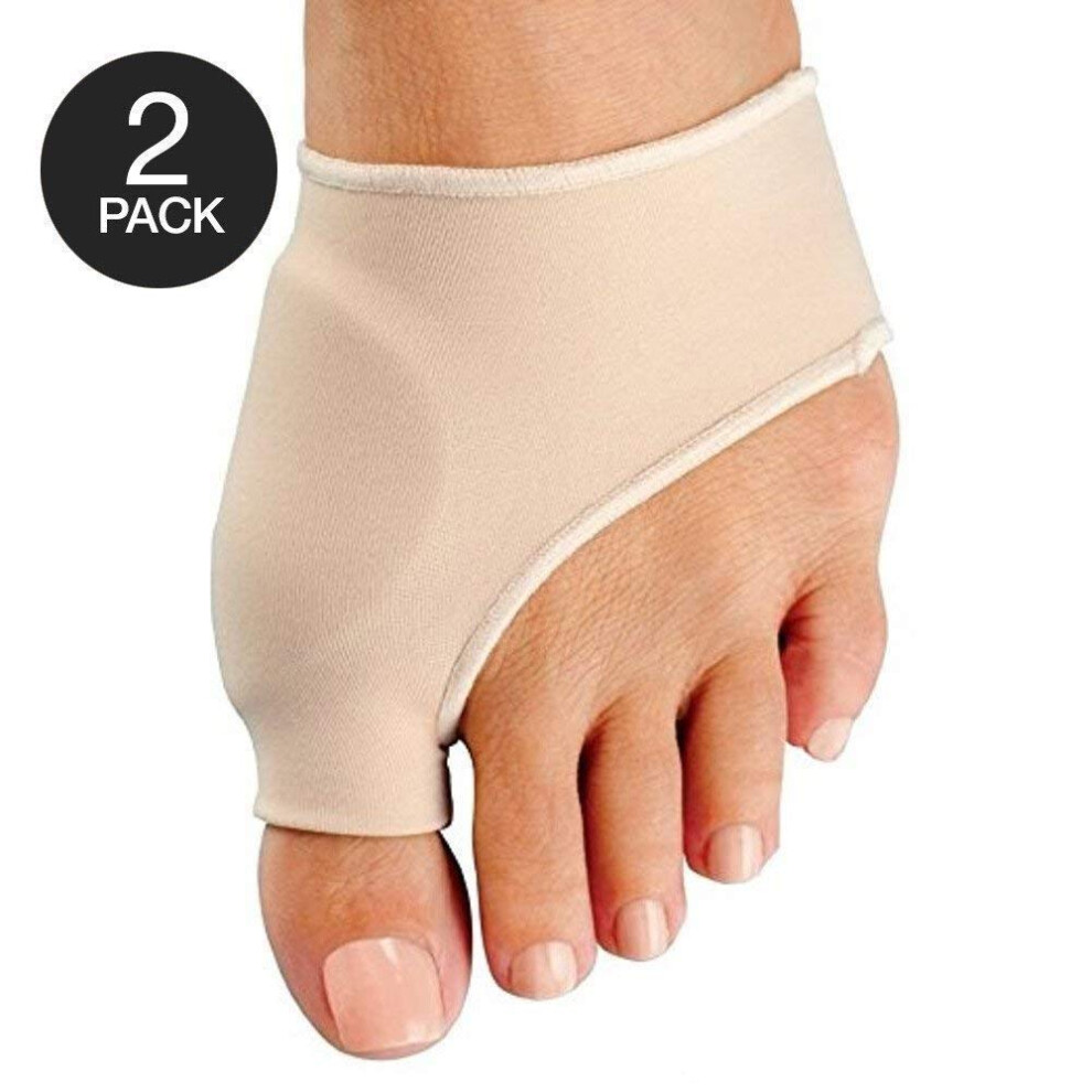 Bunion Corrector and Bunion Relief Sleeve, Gel Pad Bunion Relief Splint for Hallux Valgus (2 Pack)
