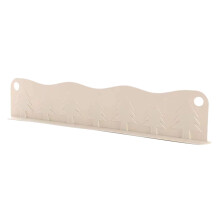 Splash Guard, Silicone Removable Suction Shield, Waterproof for Kitchen, Bathroom 19.69x1.57x3.94 Inch Beige