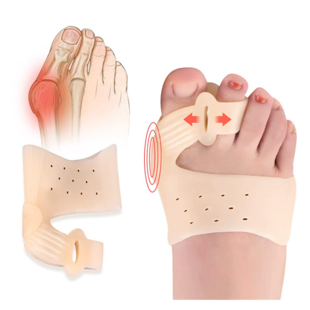 Bunion Corrector, 1 Pair Soft Breathable Hallux Valgus Correction Bunion Socks