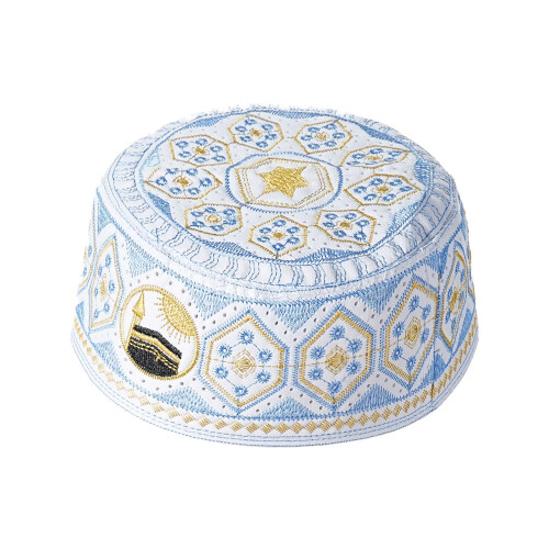 Adjustable Embroidered Yarmulke Suitable For Indoor-21169