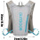 Flowing Water Vest, Hydration Pack Backpack, 5L Water, Adjustable Chest Straps, Cycling Grey D 5