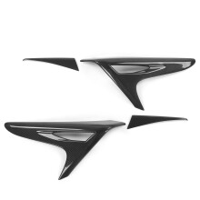 Eenvoudige installatie Achterlichtkap Carbon Fiber Design Duurzaam ABS Materiaal Achterlichtkap Achterlichtkap Bevestiging met dubbelzijdig plakband