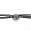 Long 135cm Metal Belt Star Pattern Buckles for Fast-Black 7
