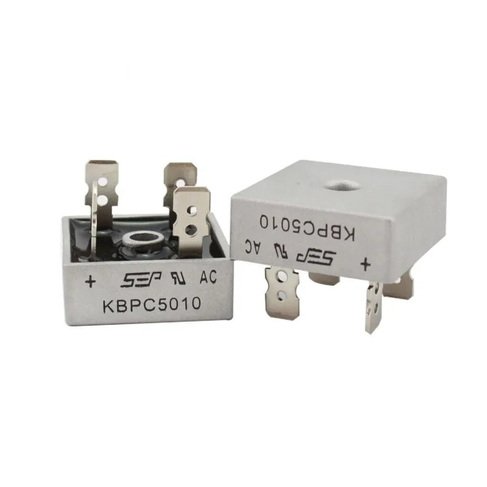 2Pcs Kbpc5010 5010 50A 1000V Diode Bridge Rectifier Kbpc5010 9412369732262