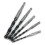Hex Handle Drill Bit with Three Tips for Wood and Metal Drilling 2pcs 10mm 5