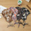 Stylish Grid Fleece Lined Earflap Hat Headgear for-red blue 5