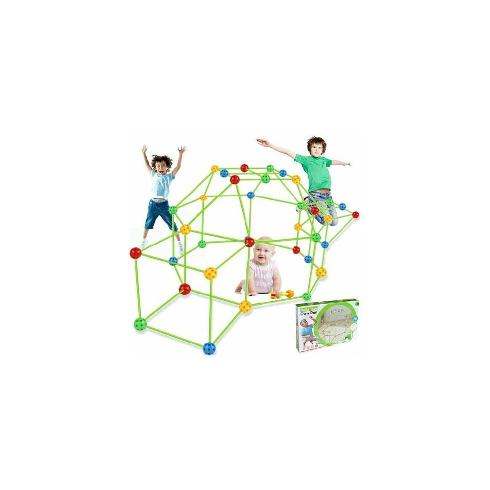 Perfect Gift For Kids, Creative Building Toy Featuring Fort Building Kit And Stem Toys Elements, Inspire Creativity And Imagination With Easy To 9190834281162