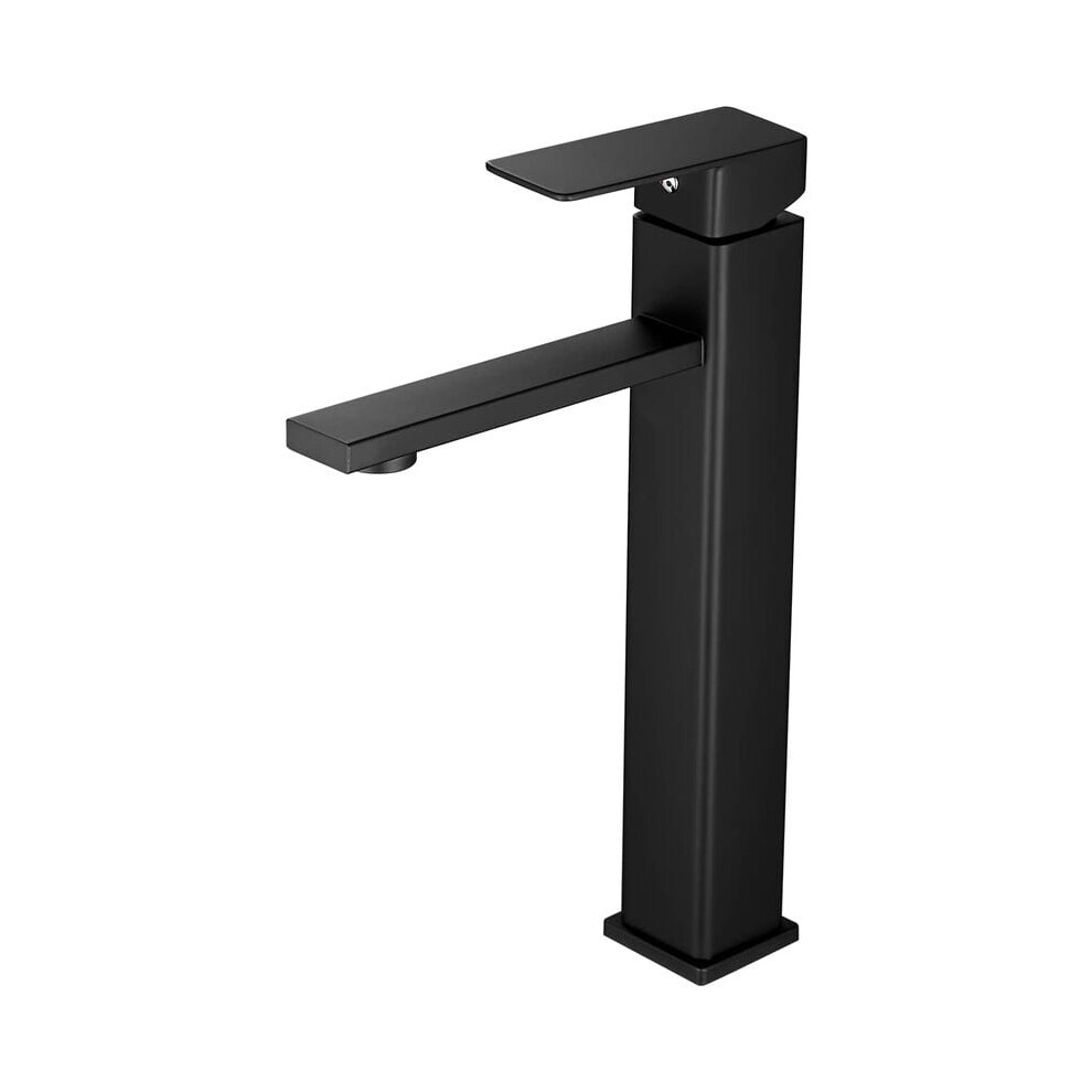 Luxurious Bath Experience, Waterfall Spout Delivers An Enchanting Flow, Rust And Corrosion-Resistant Solid Brass Build, Elegant Matte Finish, Black 9190834281476