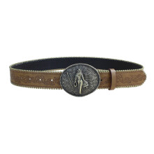Fashion Waist Belt Character Printed Jeans Belt Quick Buckles-A