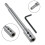 For 38inch Round Shank Drill Bit Extension for Woodworking, Easy to Use with Hexagonal Spanner 5