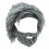 Winter Warm Knit Beanies Caveman Style Handmade From-Light Gray 1