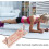 Pilates Reformer Board  Core Workout Equipment  Foldable  Home Training Device  Rose 2