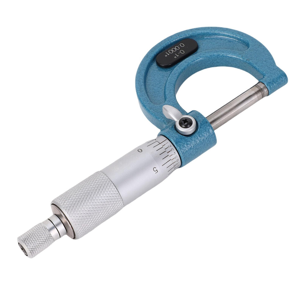 Outside Micrometer Set, 01' 0.0001' Graduation Micrometer Set Alloy Accurate Machinist Tools With Case, For Accuracy Measurement Work 9189345817519