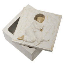 Pet Urn Box, Pet Memorial Urn Resin Urn Box for Memorial Memorial Funeral Cremation Waterproof Urns Box Urns Keepsake for Ashes by H Hund