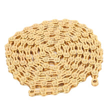 10 Speed Chain, 116 Links 1/2in x 11/128in Carbon Steel Bike Chain for Mountain Bikes
