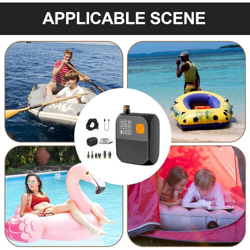 Electric Air Pump, Portable Air Compressor, Inflatable Pillows 2