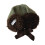 Kids Winter Ear Muffs Knit Construction Soft Interior-Green 1