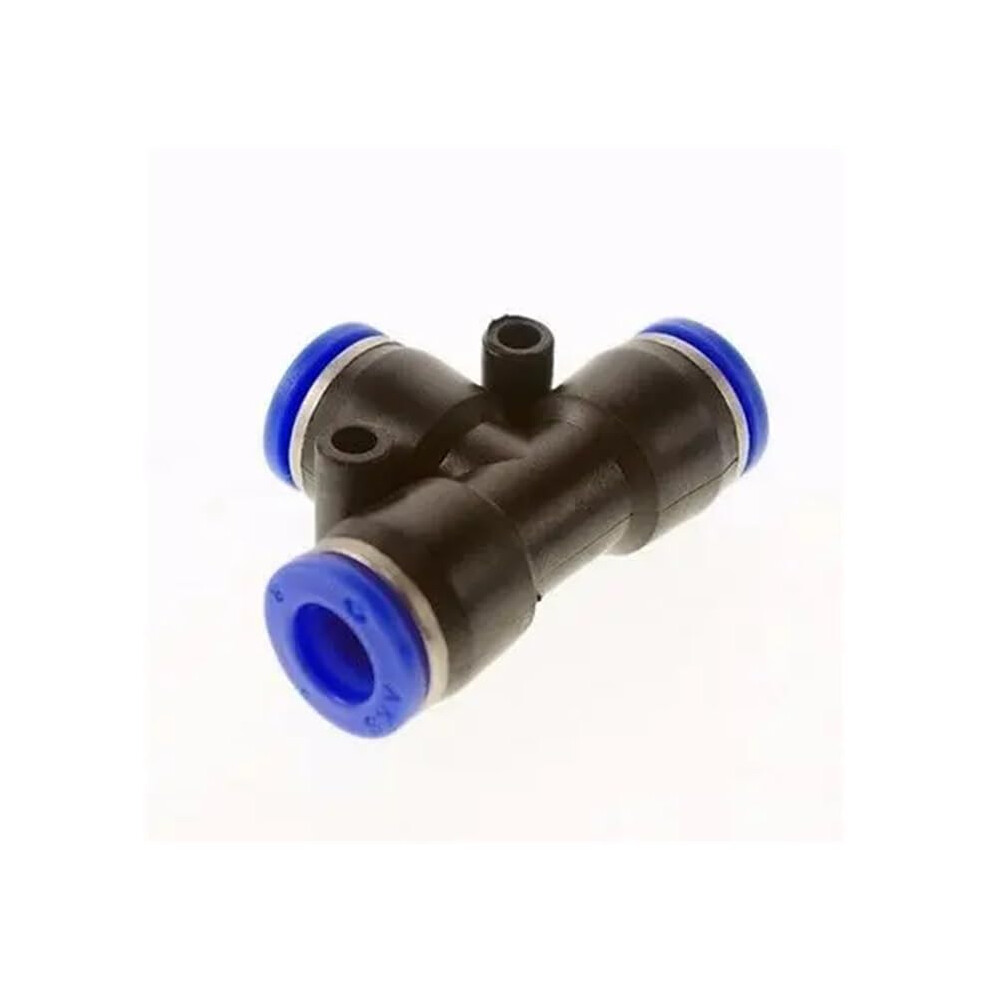 Fit Tube O/D 14Mm Pneumatic Tee 3 Way Push In Connector Union Quick Release Air Fitting Plumbing 9412369731876